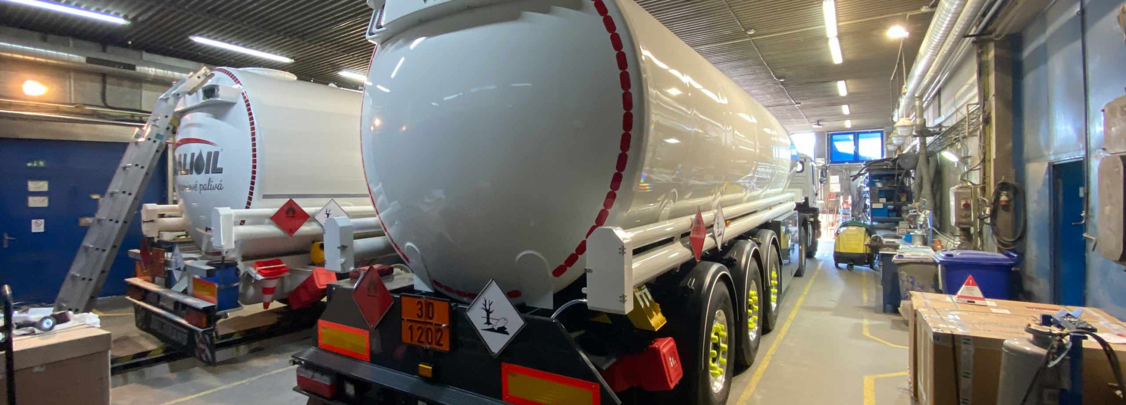 Inspections of tank vehicles in accordance with 6.8.2.4. ADR